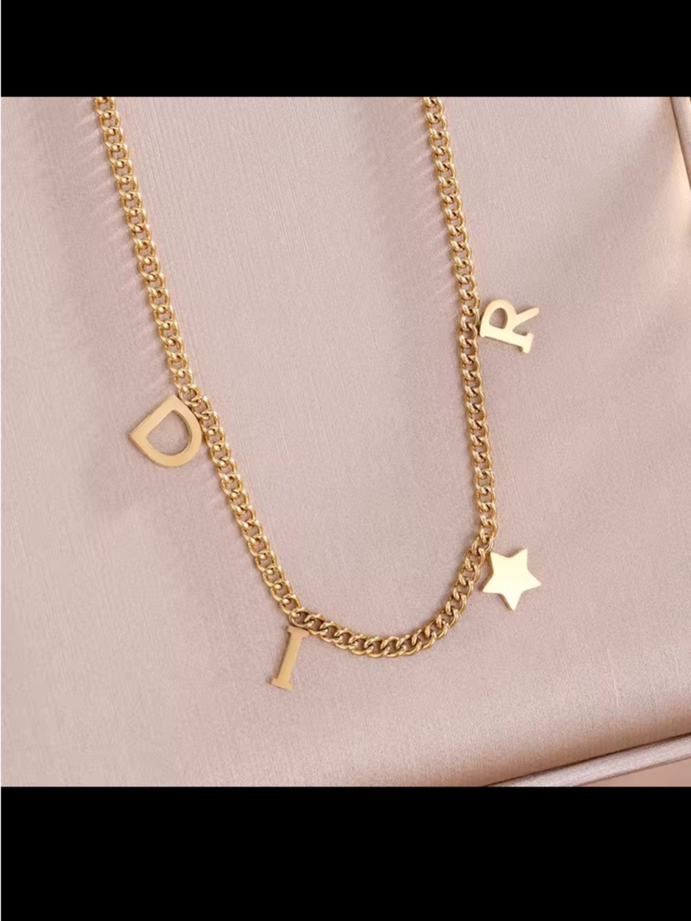 Luxury Fashion Dior Star necklace
